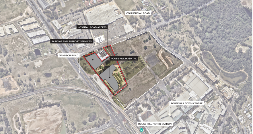 Master plan for the new hospital